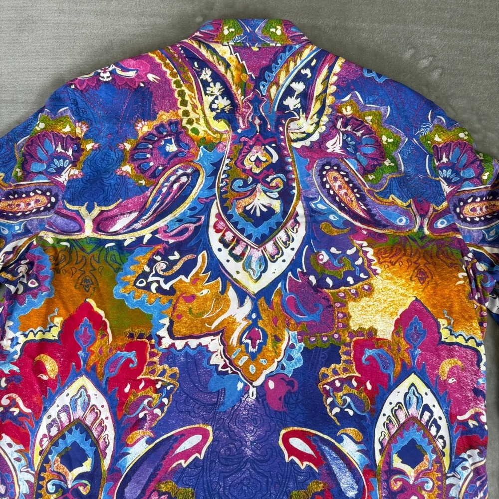 Robert Graham Bead My Guest Limited Edition Shirt Men XL Classic Fit 15/428 NWOT - Picture 10 of 11